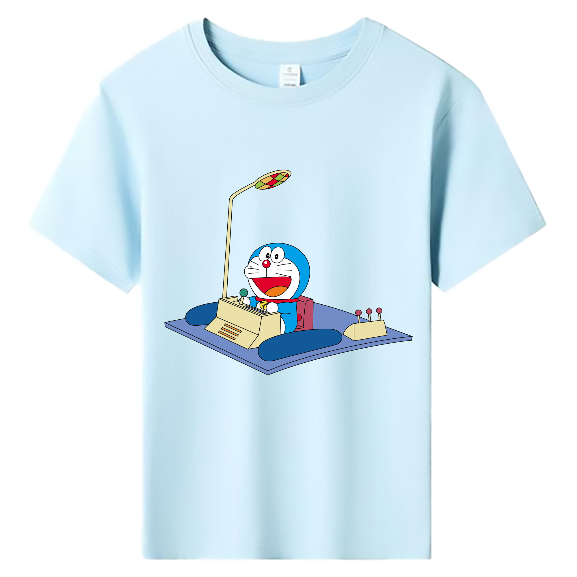 （画像用） ドラえもん Doraemon 綿100％キッズTシャツ（フロントプリント）